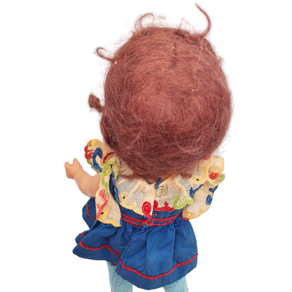 Vintage Composite Doll 15 in Unmarked - Picture 9 of 16